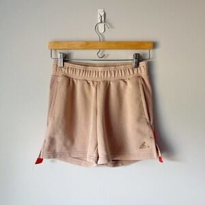 ADIDAS Women's Blush Neutral Pink Lounge Shorts Size XS